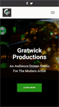 Mobile Screenshot of gratwickproductions.com